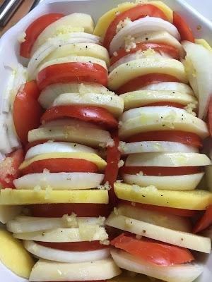 Tian De Tomates Y Patatas (Plato Provenzal)