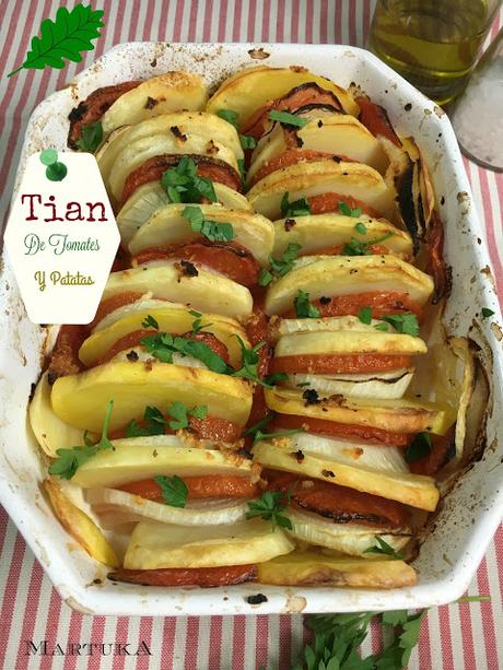 Tian De Tomates Y Patatas (Plato Provenzal)