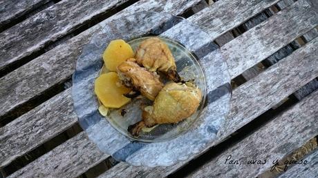 Pollo al yogur (tradicional o Crock-Pot)