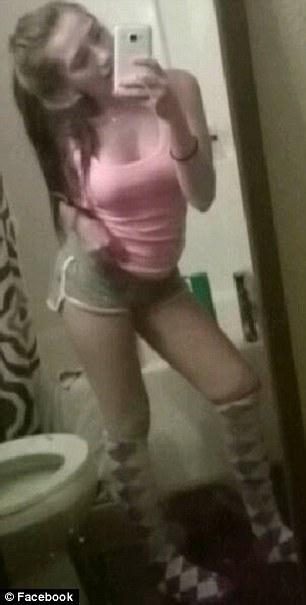 Lopez (pictured left and right) was taken to the hospital on Friday, then charged