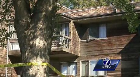 Lopez, a 16-year-old girl from Omaha, Nebraska, threw the two-pound, 14-inch newborn from the second floor of this apartment building, according to authorities