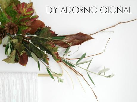 ADORNO DE PARED OTOÑAL DIY:  #DiarioDeco25 - ¡Bienvenido otoño!