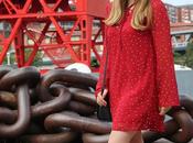 Vestido rojo... lunares!