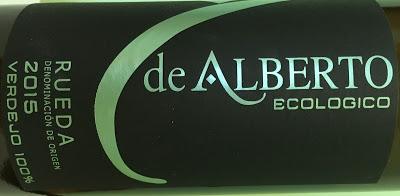 Blanco Verdejo Ecológico 2015, de Bodegas De Alberto