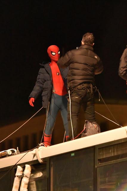 Nuevas imágenes del rodaje de ‘Spider-Man: Homecoming’