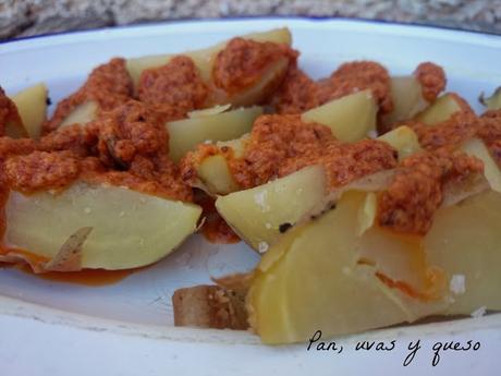 Patatas asadas en Crock-Pot