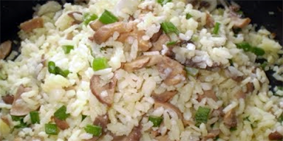 Arroz con champiÃ±ones receta