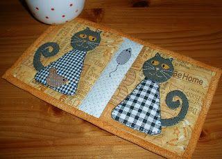 Mug-rugs con gatos