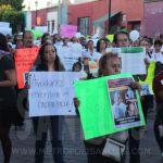 Marchan por las mujeres desaparecidas en San Luis Potosí