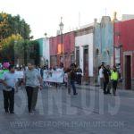 Marchan por las mujeres desaparecidas en San Luis Potosí
