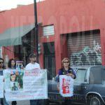 Marchan por las mujeres desaparecidas en San Luis Potosí