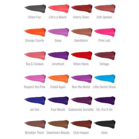 Edición Vault de NYX para las navidades. liquidsuedecreamlipstick_alt1