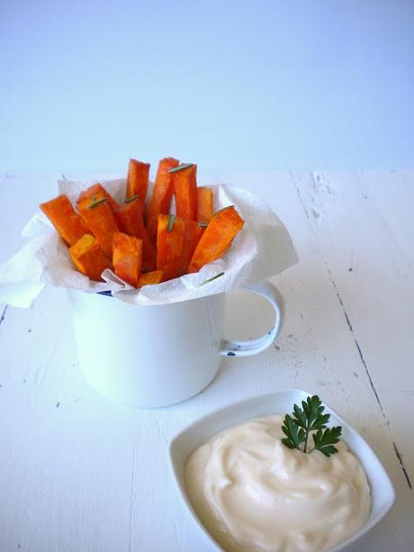 Batatas fritas (Sweet potato fries)