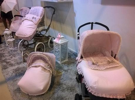 coleccion para silla paseo caramelo rosa babyline atelier