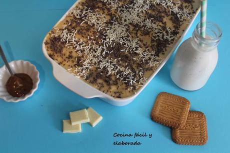 TARTA DE GALLETAS EN 10 MINUTOS