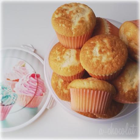 Magdalenas súper esponjosas de Modesta, mi querida madre.