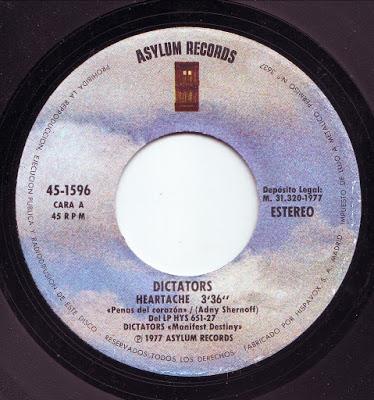 Dictators - Heartache 7