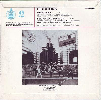 Dictators - Heartache 7