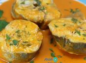 Merluza salsa piquillos