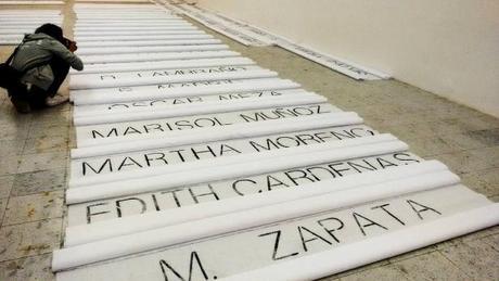 Foto: Carolina Rodríguez - Evento Facebook 'Sumando Ausencias - Hilos de Paz'.