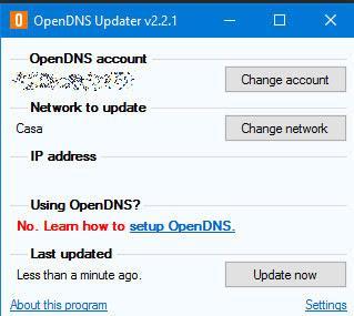Protección en internet OpenDNS