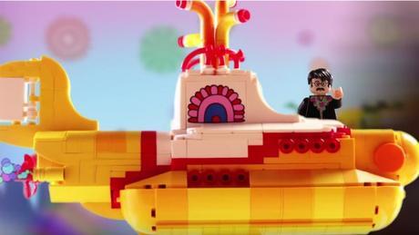 LEGO presenta su kit “Yellow Submarine” con un bonito corto animado