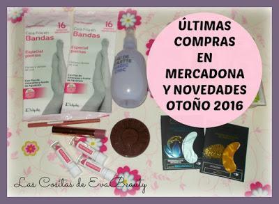 Últimas compras en Mercadona y Novedades Otoño 2016