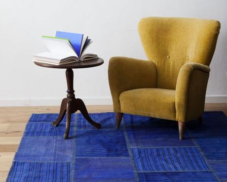 Alfombras para el salón. Estilo patchwork alfombra patchwork color