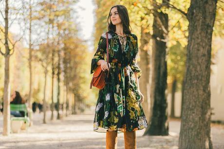AUTUMN LOOKS TO TRY: DREES WITH BOOTS