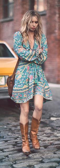 AUTUMN LOOKS TO TRY: DREES WITH BOOTS AUTUMN LOOKS TO TRY: DREES WITH BOOTS