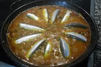Arroz con sardinas