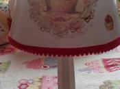 Lámpara Decoupage Chalk Paint