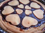 Tarta fresas salvajes Crostata mermelada fragole bosco