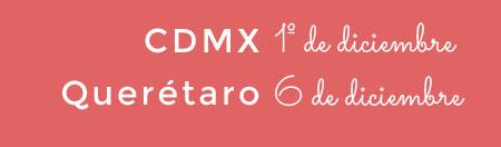 México, Querétaro y Monterrey, próximas clases en diciemb...