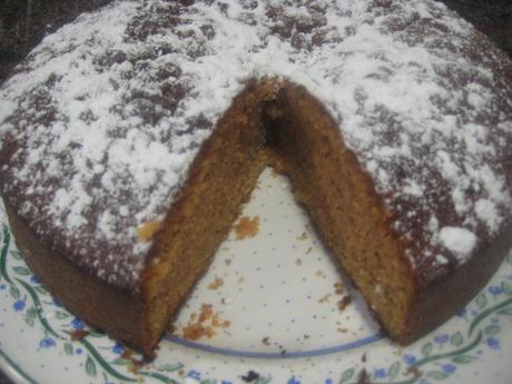 BIZCOCHO O CAKE DE MANDARINA, MIEL Y SEMILLAS DE AMAPOLA