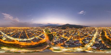 Los mejores programas y aplicaciones para realizar y editar fotos en 360º Cali, Colombia Aerial View 360 (Long Exposure)