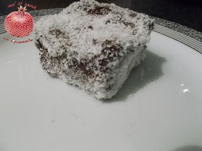 Lamingtons doble chocolate Lamingtons doble chocolate
