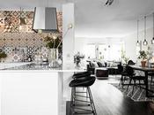 DECO precioso apartamento baldosas hidráulicas mucho color negro