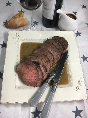 Ternera Asada Con Tomillo Y Salsa De Cebolla