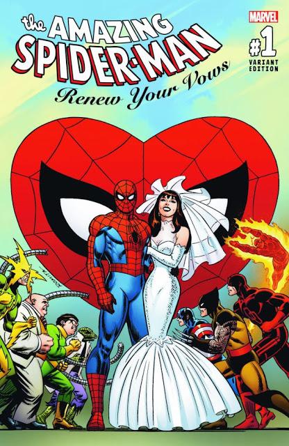 Algunas portadas variantes para ‘Renew Your Vows’ #1