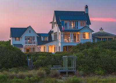 Casa de Playa en Estilo Rustico y Clasico