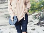 Lace sweater