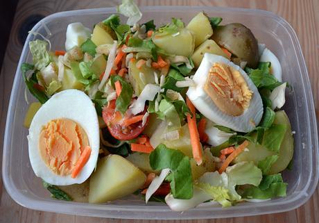 Ensalada de huevo y patata