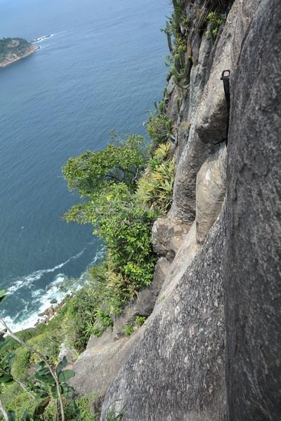 Escalada en el Pan de Azucar de Rio de Janeiro