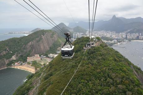 Escalada en el Pan de Azucar de Rio de Janeiro