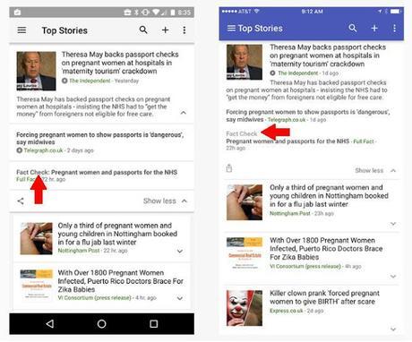 Google te dejará verificar qué noticias son confiables en Internet Google te dejará verificar qué noticias son confiables en Internet