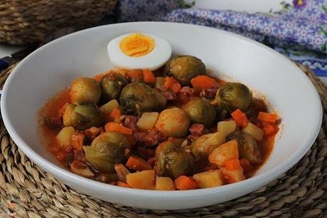 RECETA - ESTOFADO DE VERDURAS CON CHAMPIÑONES