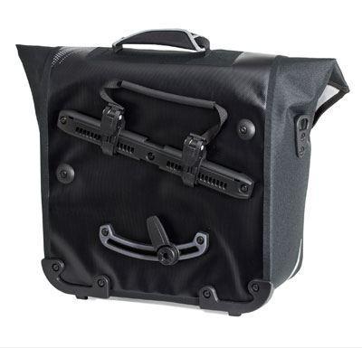 Alforja Ortlieb Downtown para ciclismo urbano es una interesante pieza