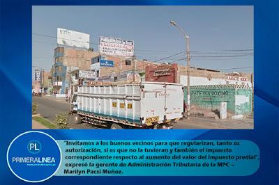 En Cañete: MULTARÁN A QUIENES INSTALEN VALLAS PUBLICITARIAS SIN AUTORIZACIÓN MUNICIPAL…