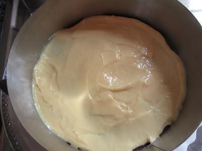 Tarta de colacao y natillas